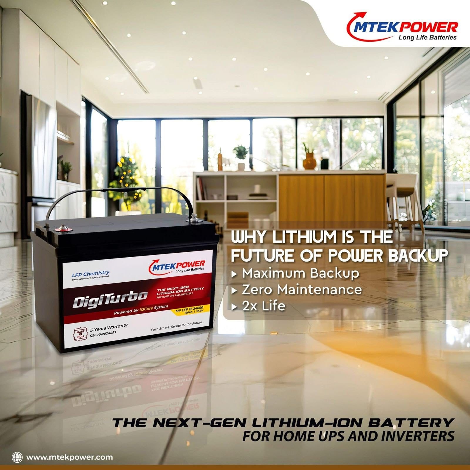 MTEKPOWER LITHIUM BATTERY