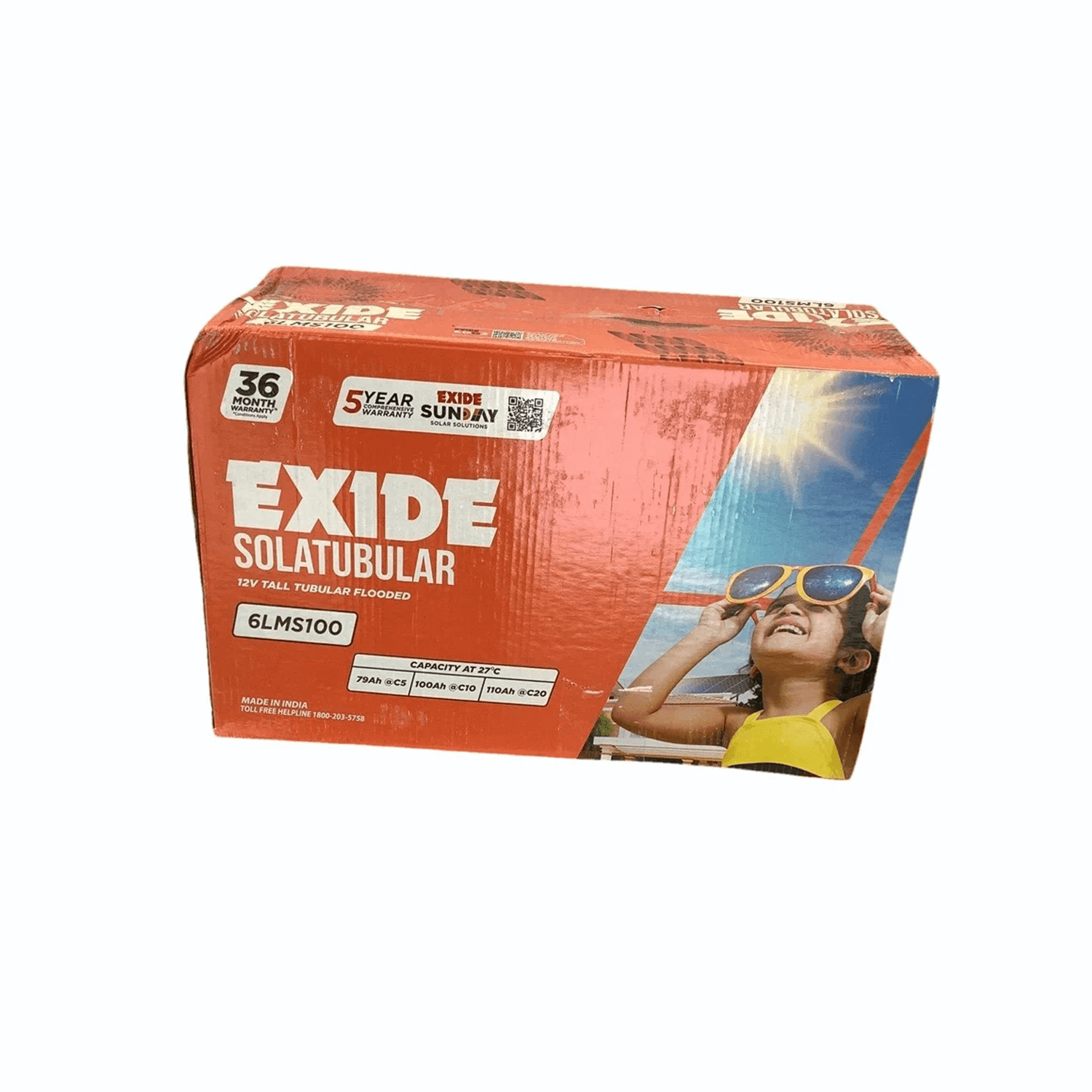 EXIDE 6LMS100 BATTERY