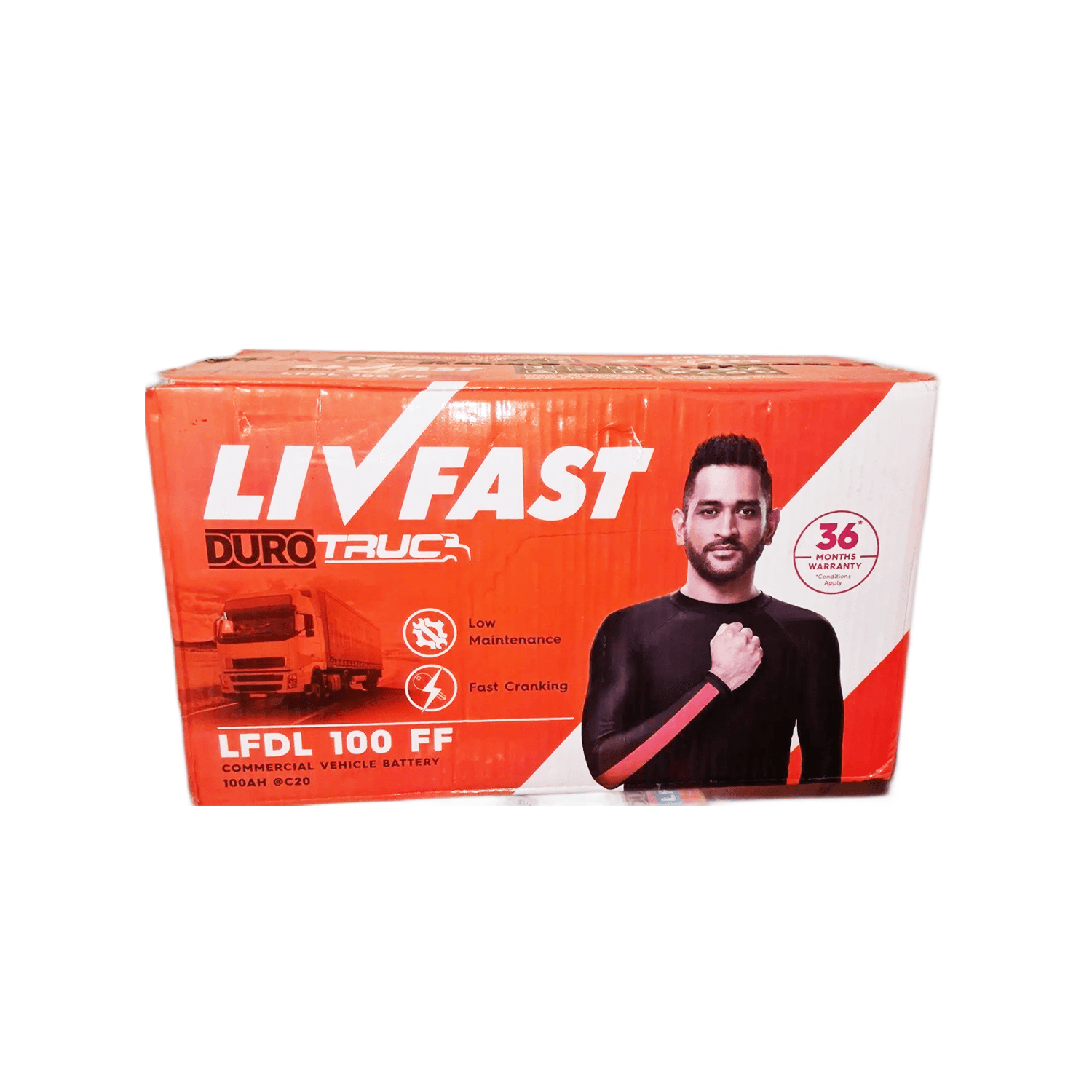 LIVFAST 100AH automotive battery