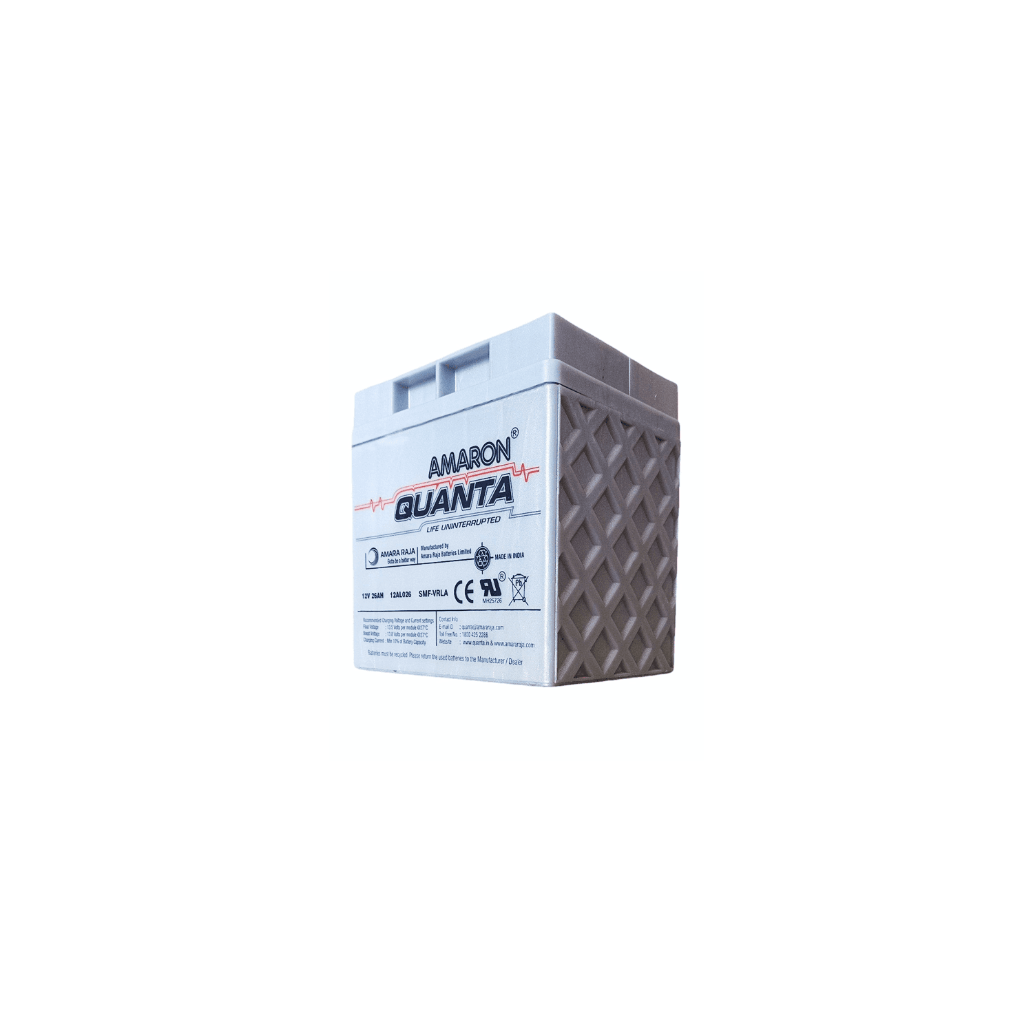 AMARON 26AH BATTERY